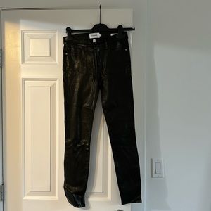 Frame Le High Skinny leather pants, Brand New